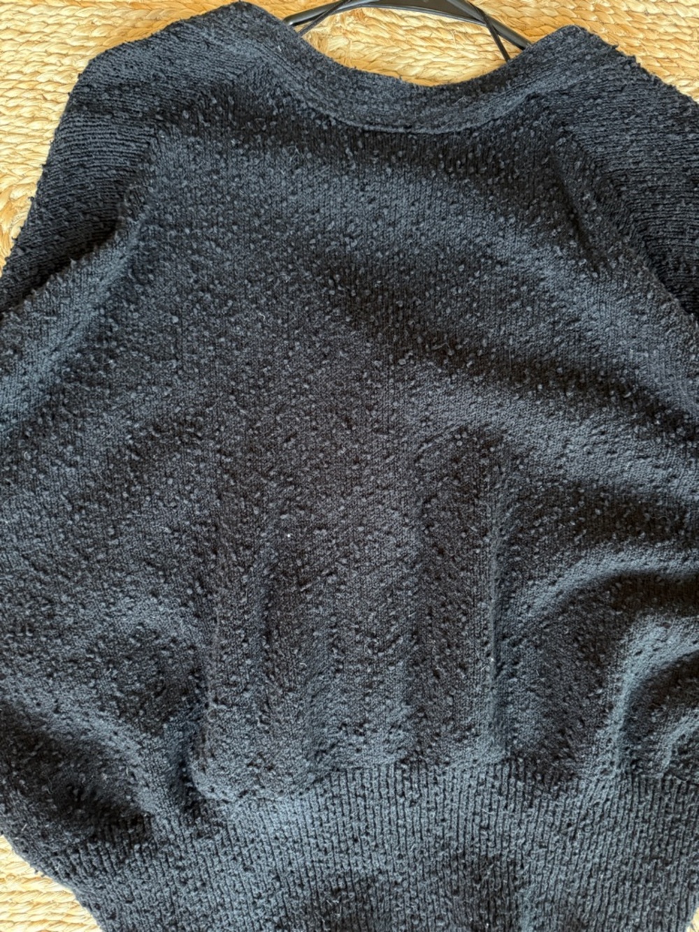 Free People Black Cropped Button-Up Cardigan - Picture 5 of 6